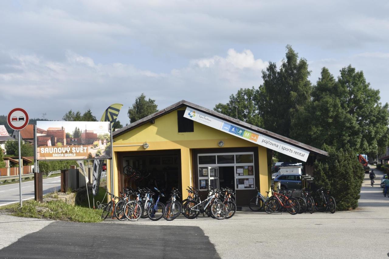 Novy Apartman V Arealu Wellness Hotelu Frymburk Buitenkant foto