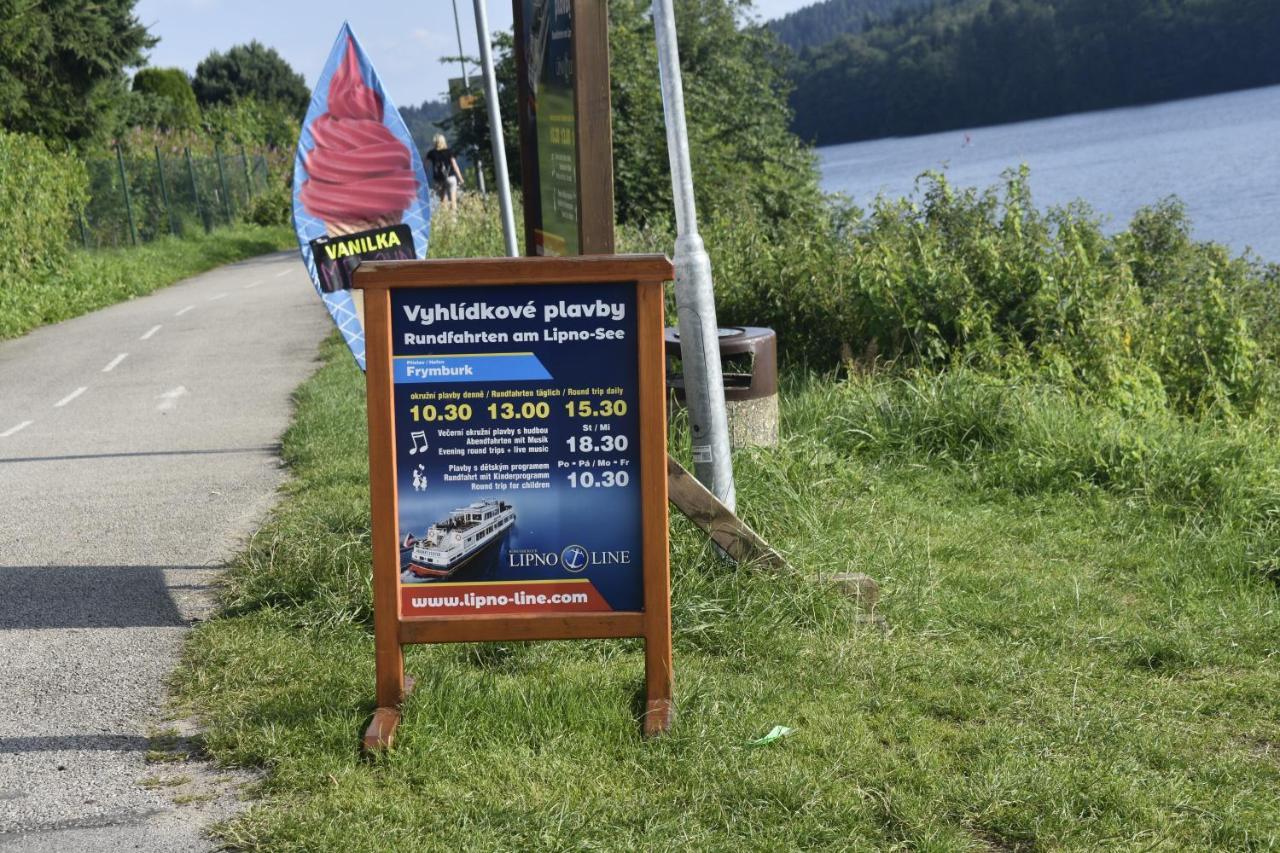 Novy Apartman V Arealu Wellness Hotelu Frymburk Buitenkant foto