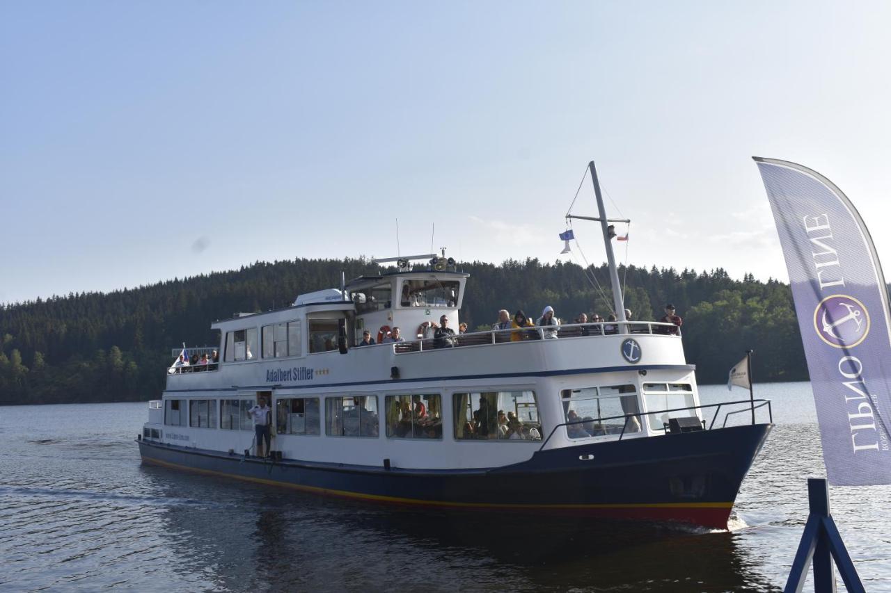 Novy Apartman V Arealu Wellness Hotelu Frymburk Buitenkant foto
