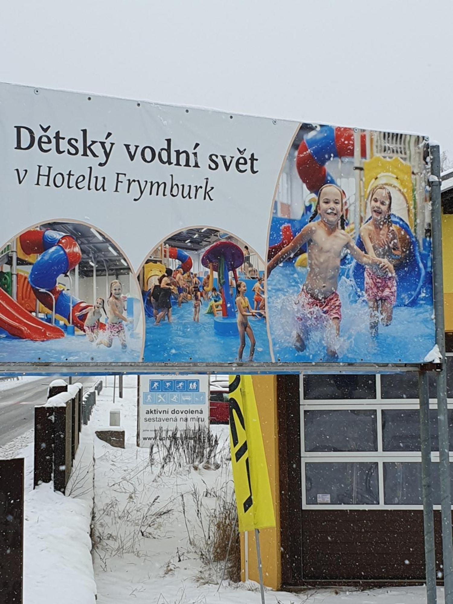 Novy Apartman V Arealu Wellness Hotelu Frymburk Buitenkant foto