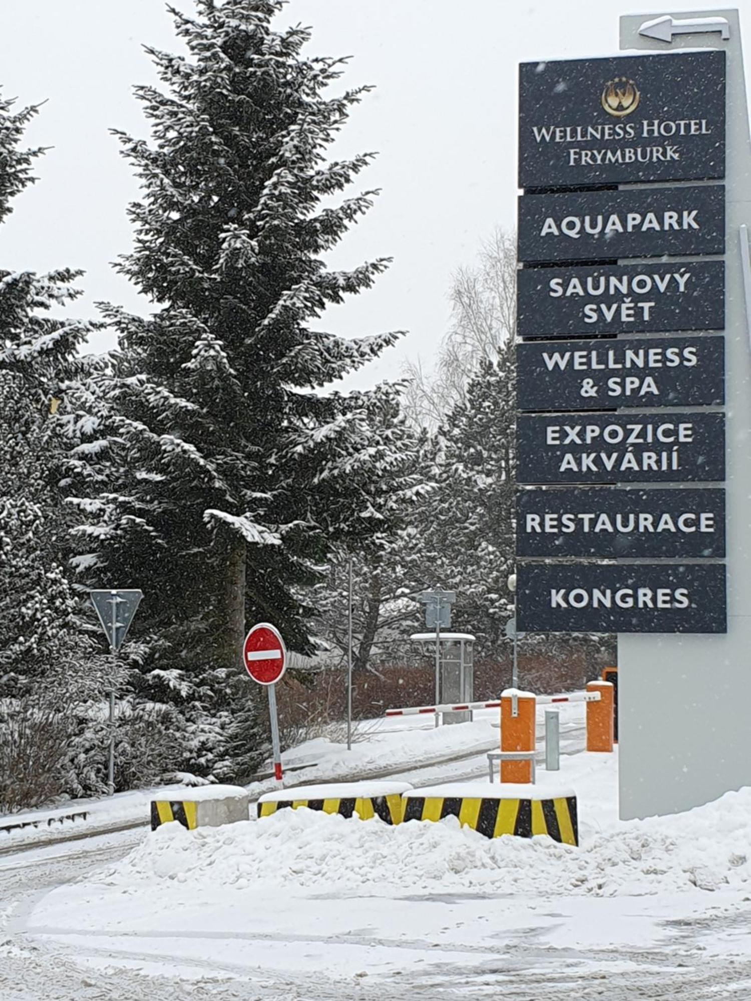 Novy Apartman V Arealu Wellness Hotelu Frymburk Buitenkant foto